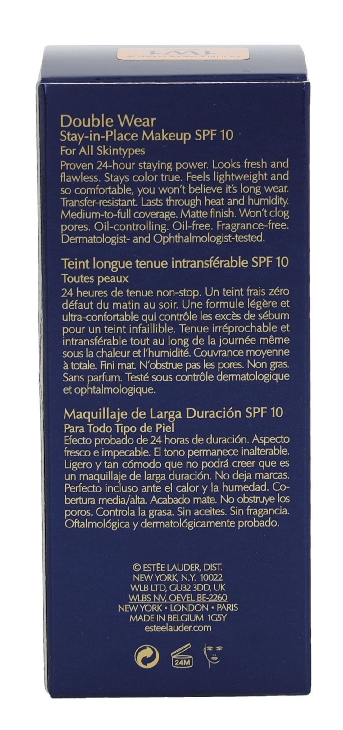 Estée Lauder Double Wear Stay In Place Makeup #1W1 Bone 30ml