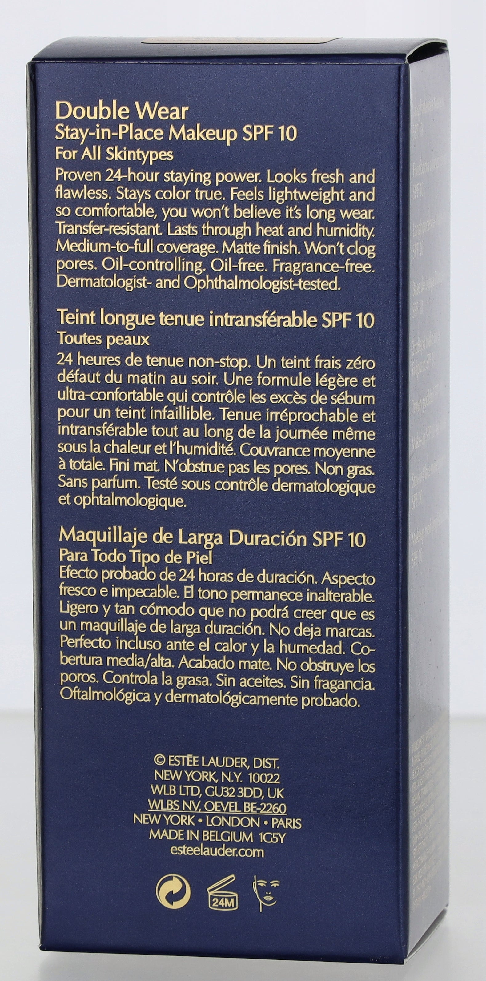 Estée Lauder Double Wear Stay In Place Makeup #1W2 Sand 30ml