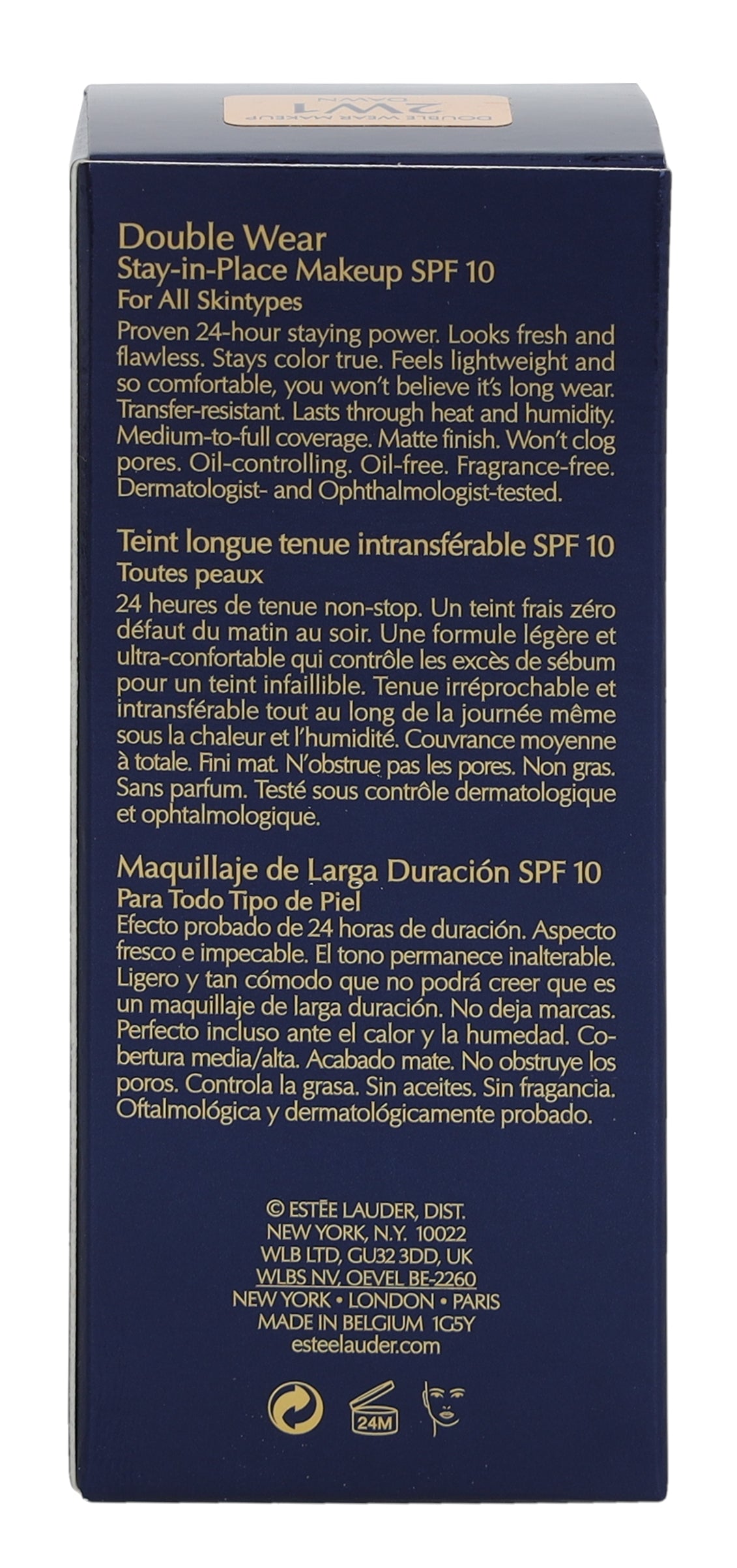 Estée Lauder Double Wear Stay In Place Makeup #2W1 Dawn 30ml