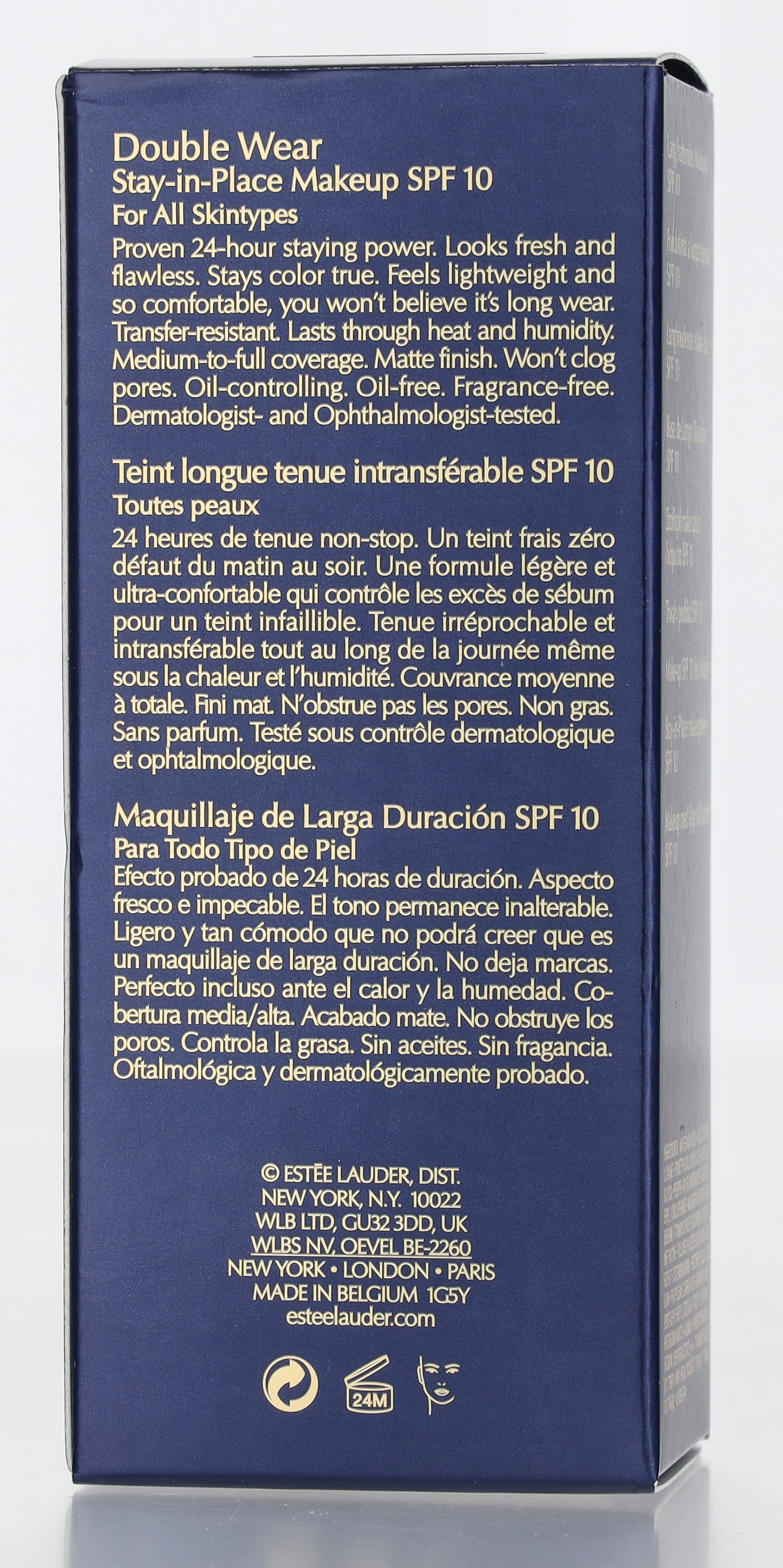 Estée Lauder Double Wear Stay In Place Makeup #1C1 Cool Bone 30ml