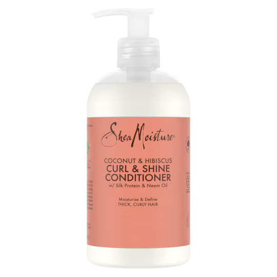 Shea Moisture Coconut & Hisbiscus Curl & Shine Conditioner 348ml
