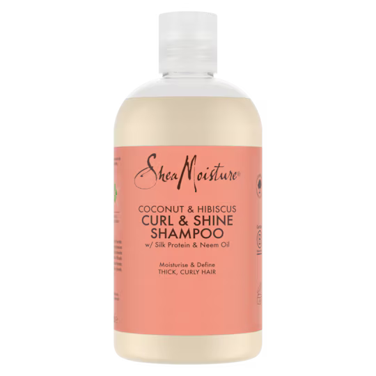 Shea Moisture Coconut & Hisbiscus Curl & Shine Shampoo 348ml