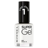 Rimmel Super Gel Nail Polish 001 Basic B