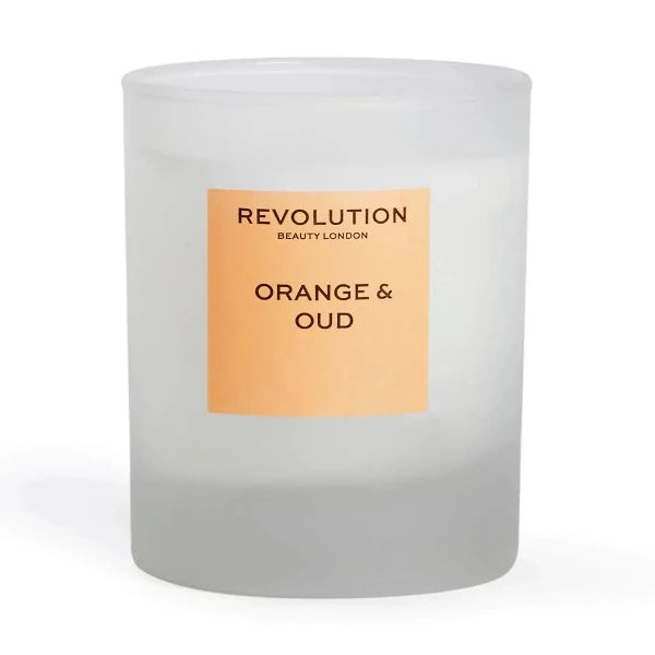 Revolution Orange & Oud Scented Candle