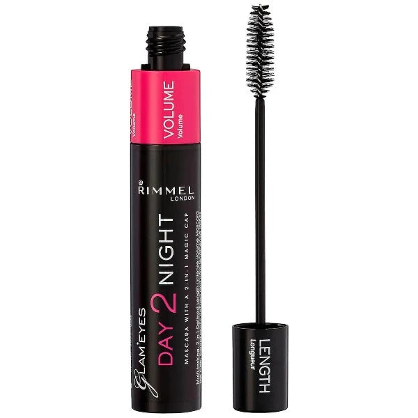 Rimmel Glam'Eyes Day 2 Night Mascara 001 Black