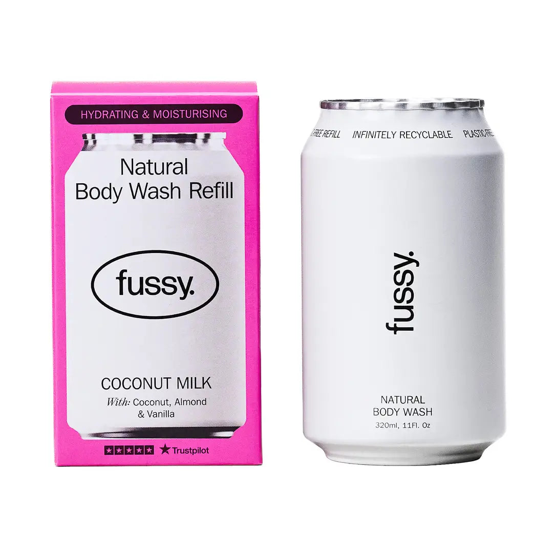 Fussy Natural Body Wash Coconut Milk 320ml