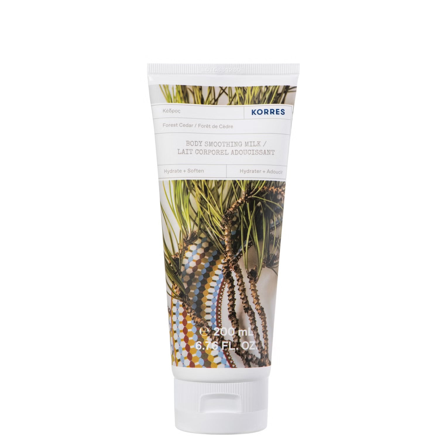 Korres Forest Cedar Body Smoothing Milk 200ml