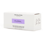 Revolution Home Floral Mini Scented Candle Trio