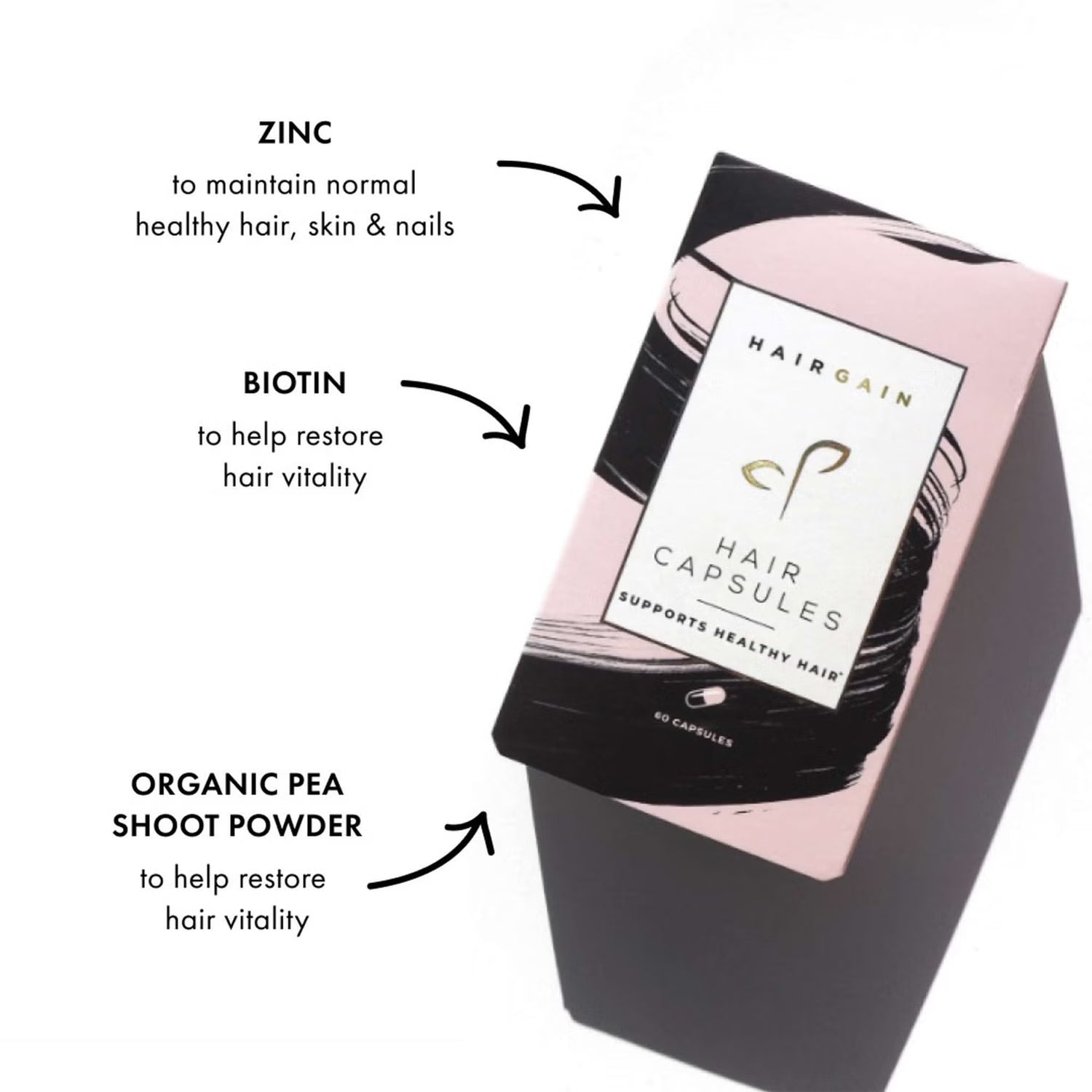 Hair Gain Hair Capsules Duo Gift Set