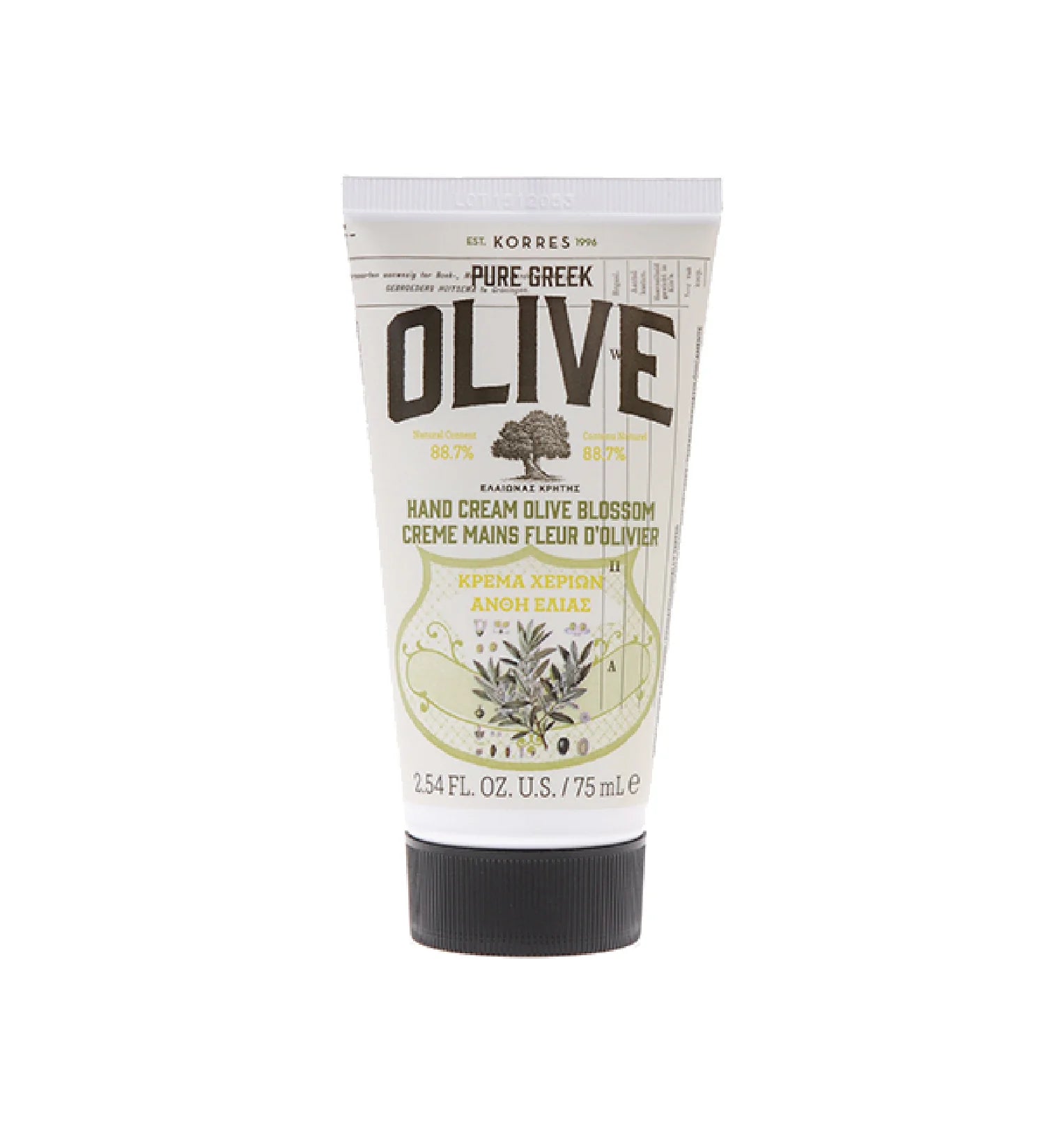 Korres Hand Cream Olive Blossom 75ml