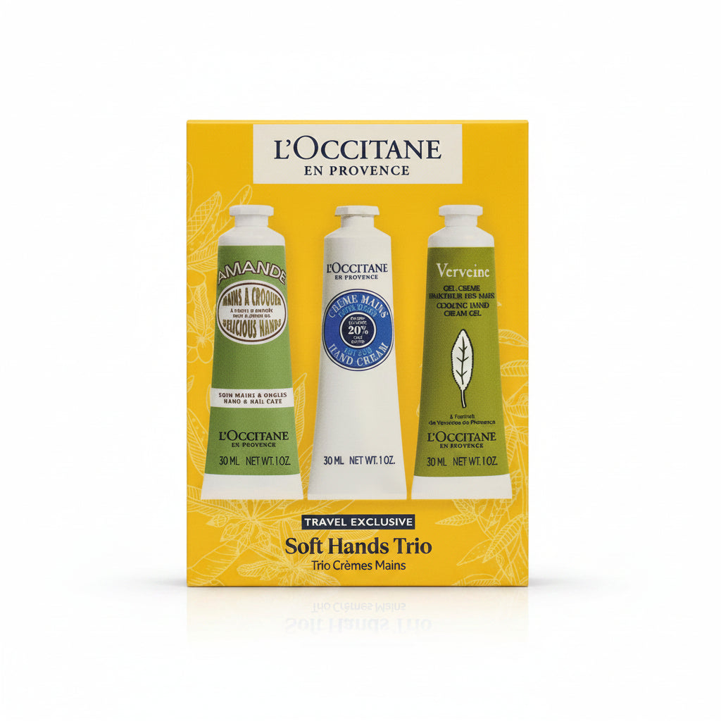 L’Occitane Soft Hands Trio Set Almond