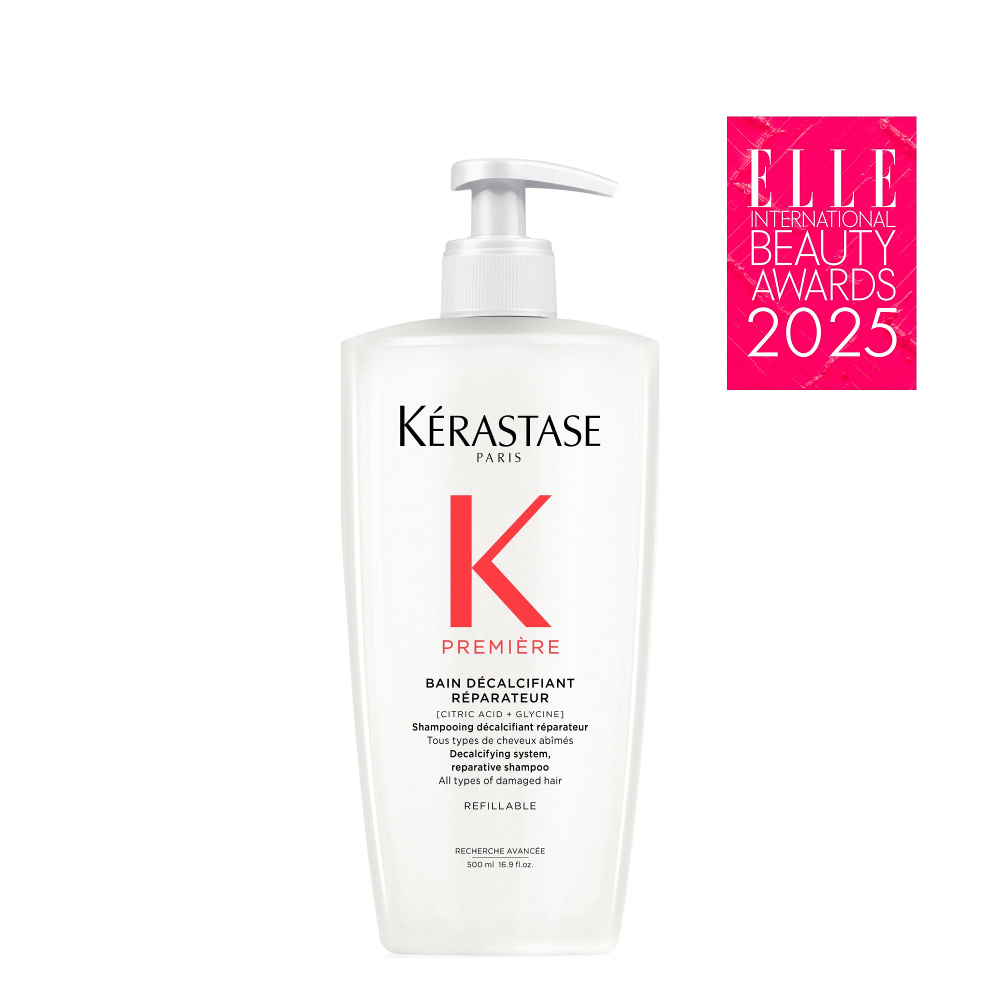Kérastase Première Shampoo Refillable Bottle for Damaged Hair 500ml