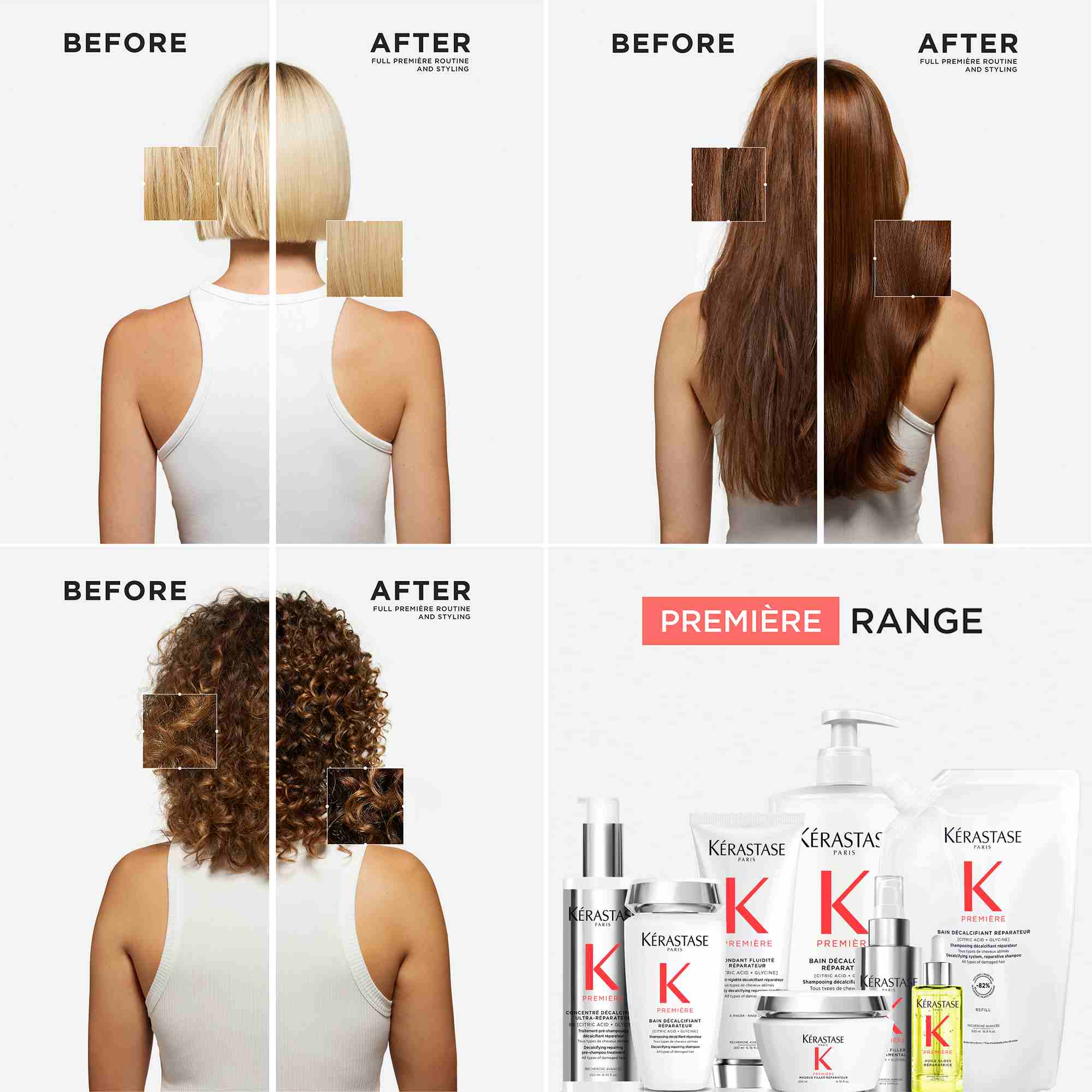 Kérastase Première Shampoo Refillable Bottle for Damaged Hair 500ml