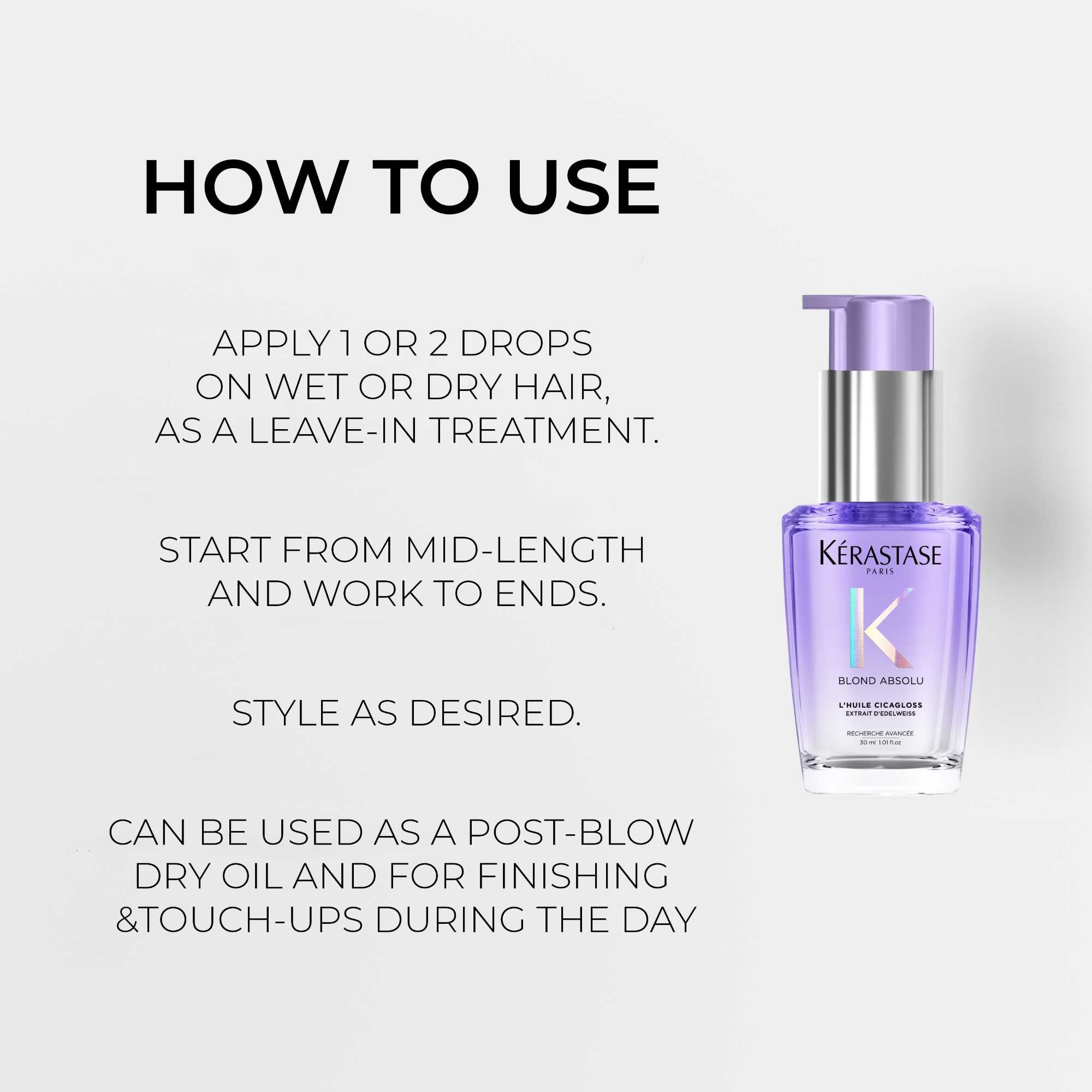 Kerastase Blond Absolu L'Huile Cicagloss Oil 30ml