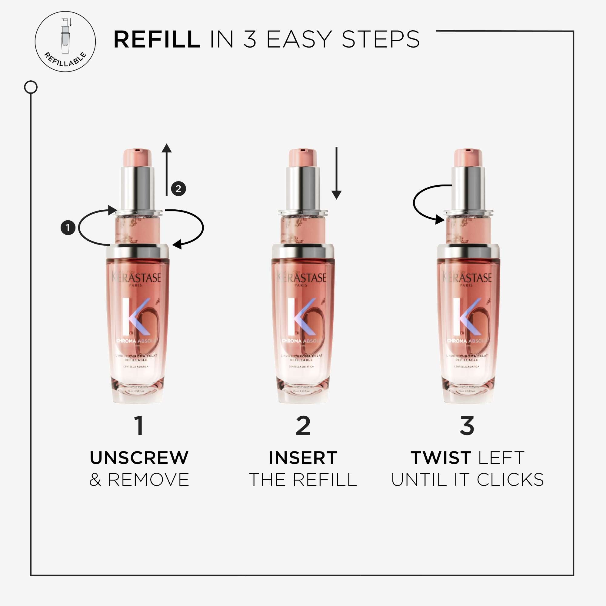 Kerastase L'Huile Chroma Absolu Chroma Eclat Hair Oil 75ml