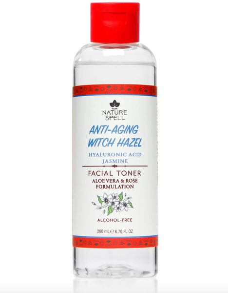 Smoothing Witch Hazel Face Toner with AHA's – Nature Spell