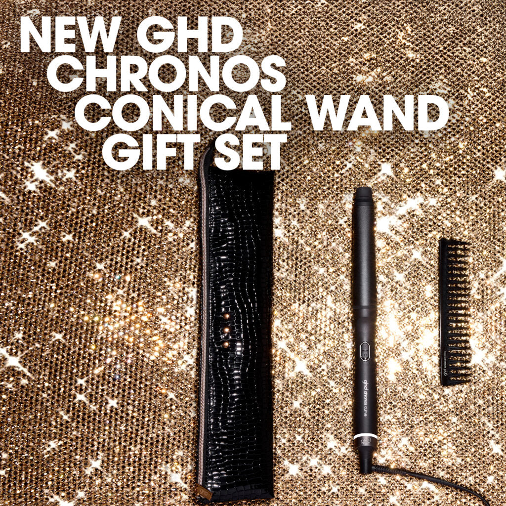 ghd Chronos Curve Conical Wand Festive Gift Set