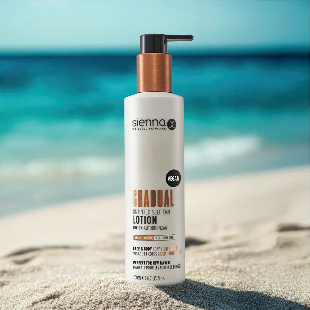 Sienna X Gradual Untinted Self Tan Lotion 200ml