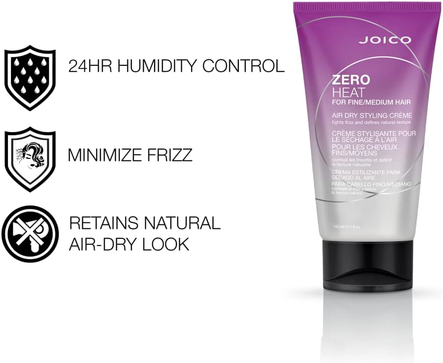 Joico Zero Heat Air Dry Styling Creme For Fine/Medium Hair 150ml