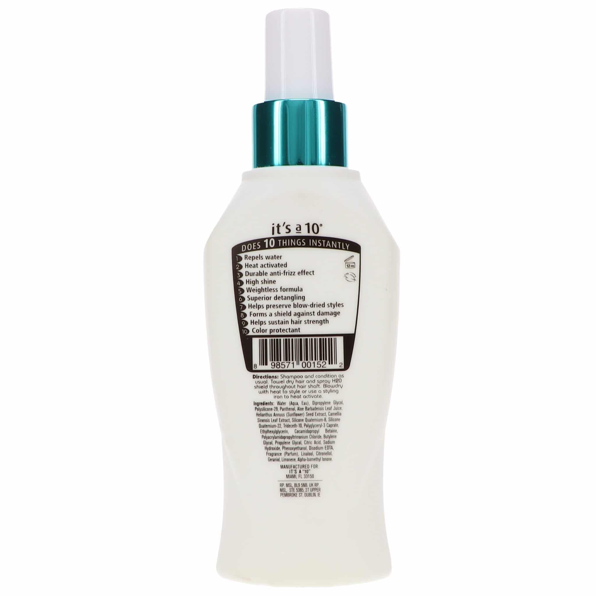 It's A 10 Blow Dry Miracle H20 Shield 180ml