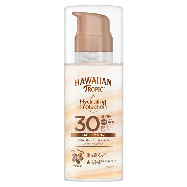 Hawaiian Tropic Silk Hydration Protective Face Lotion SPF30 50ml