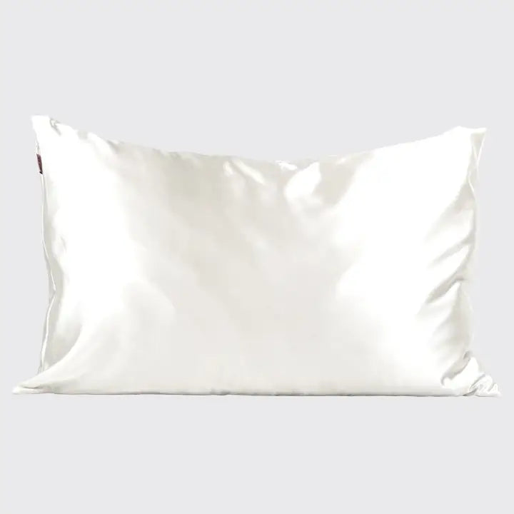 Kitsch Satin Pillowcase Standard - Ivory