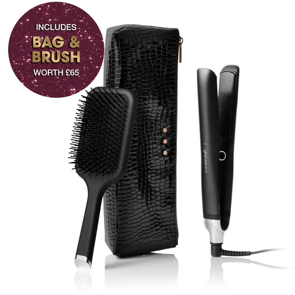 ghd Platinum+ Hair Straightener Festive Gift Set