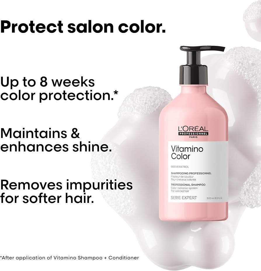 L'Oréal Professionnel Vitamino Color Shampoo 500ml - Colour Protecting Shampoo