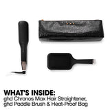 ghd Chronos Max Best Wide Plate Hair Straightener Festive Gift Set