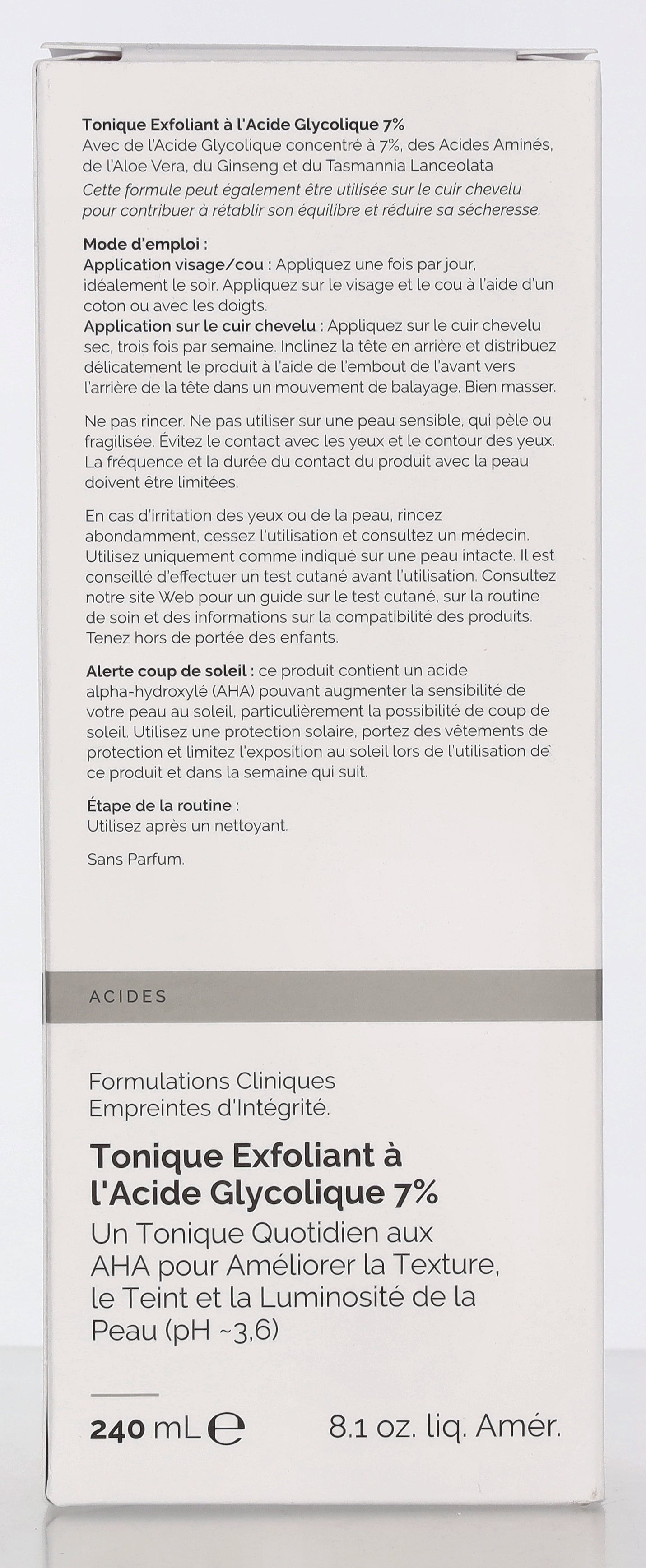 The Ordinary Glycolic Acid 7% Exfoliating Toner 240ml