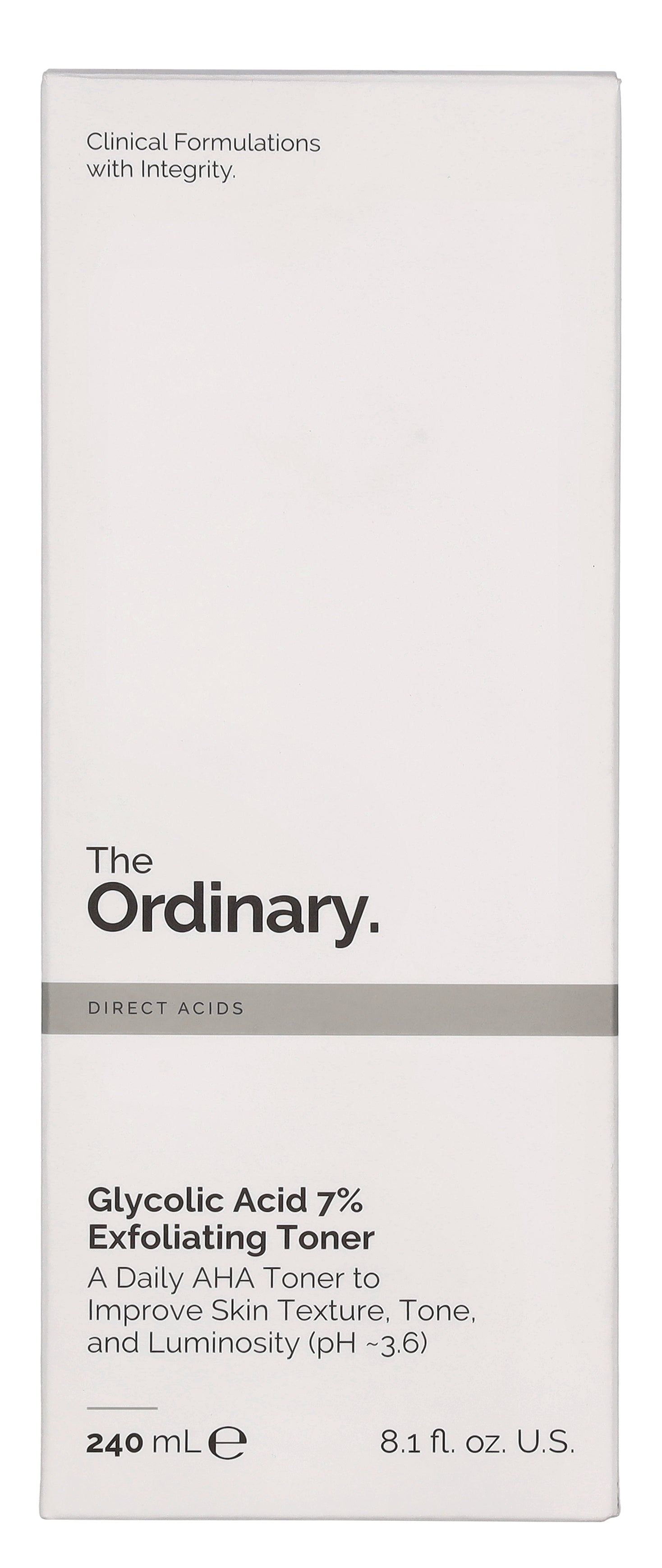 The Ordinary Glycolic Acid 7% Exfoliating Toner 240ml
