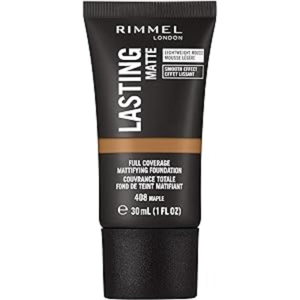 Rimmel Lasting Matte Foundation 408 Maple
