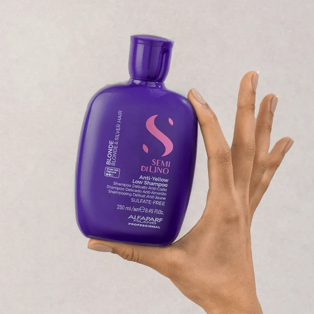 Alfaparf Milano Semi Di Lino Blonde Anti-Yellow Low Shampoo 250ml