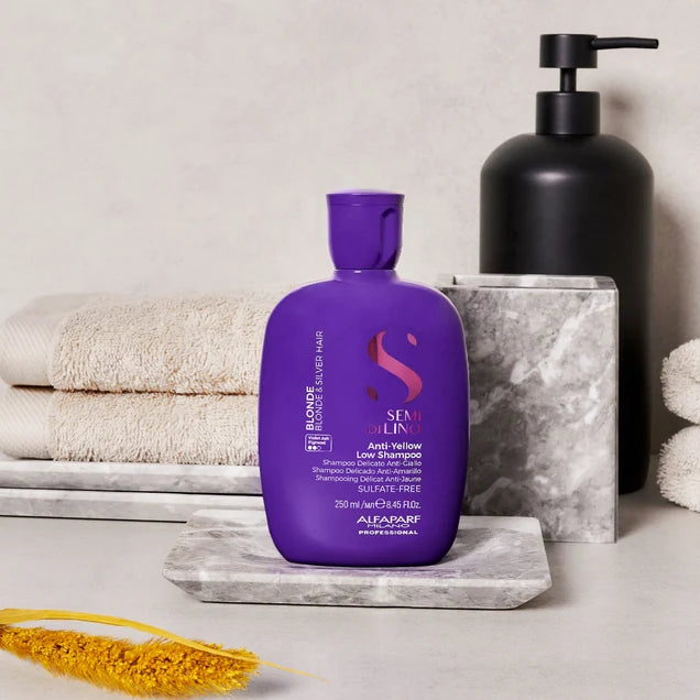 Alfaparf Milano Semi Di Lino Blonde Anti-Yellow Low Shampoo 250ml