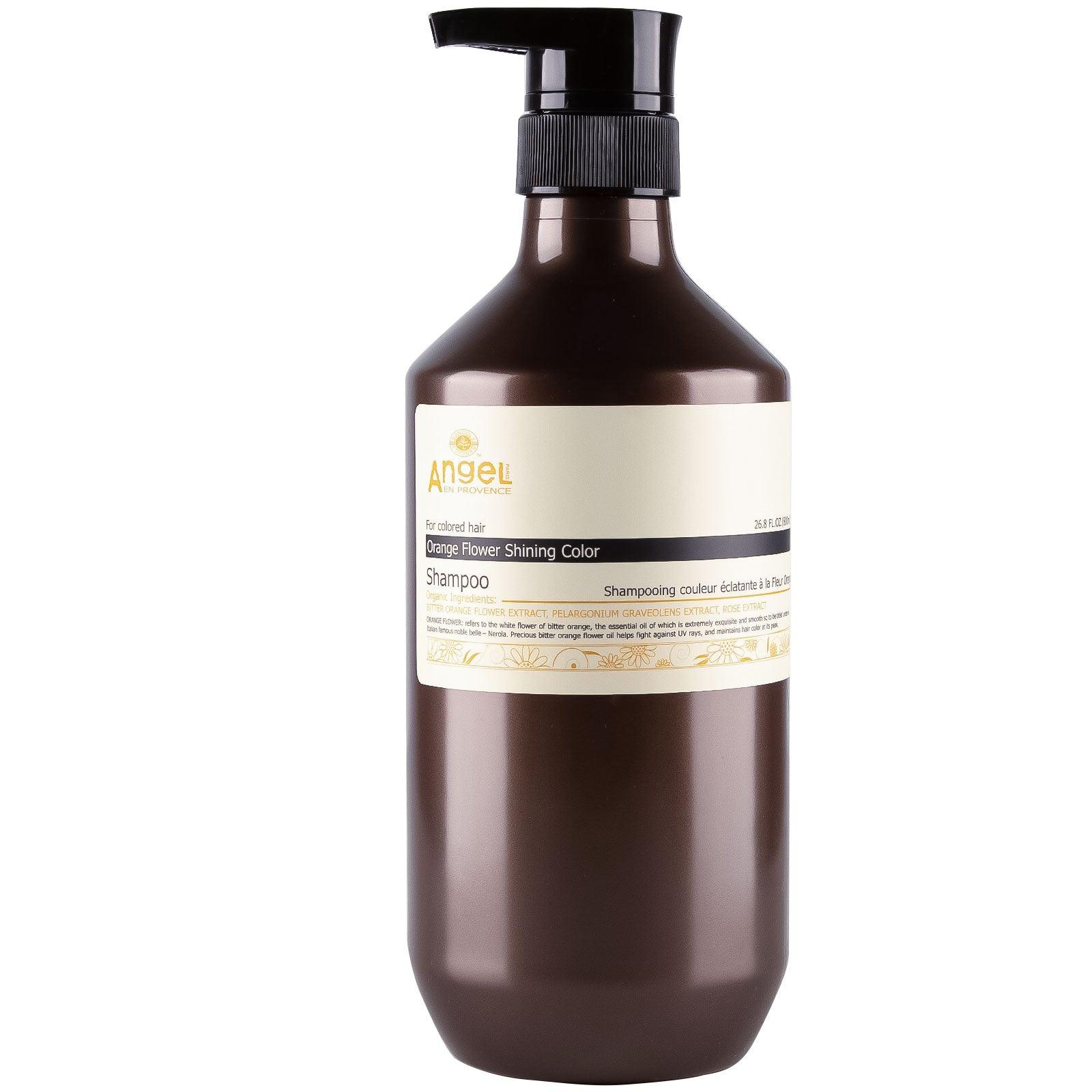 Angel Orange Flower Shining Color Shampoo 800ml (For coloured hair)