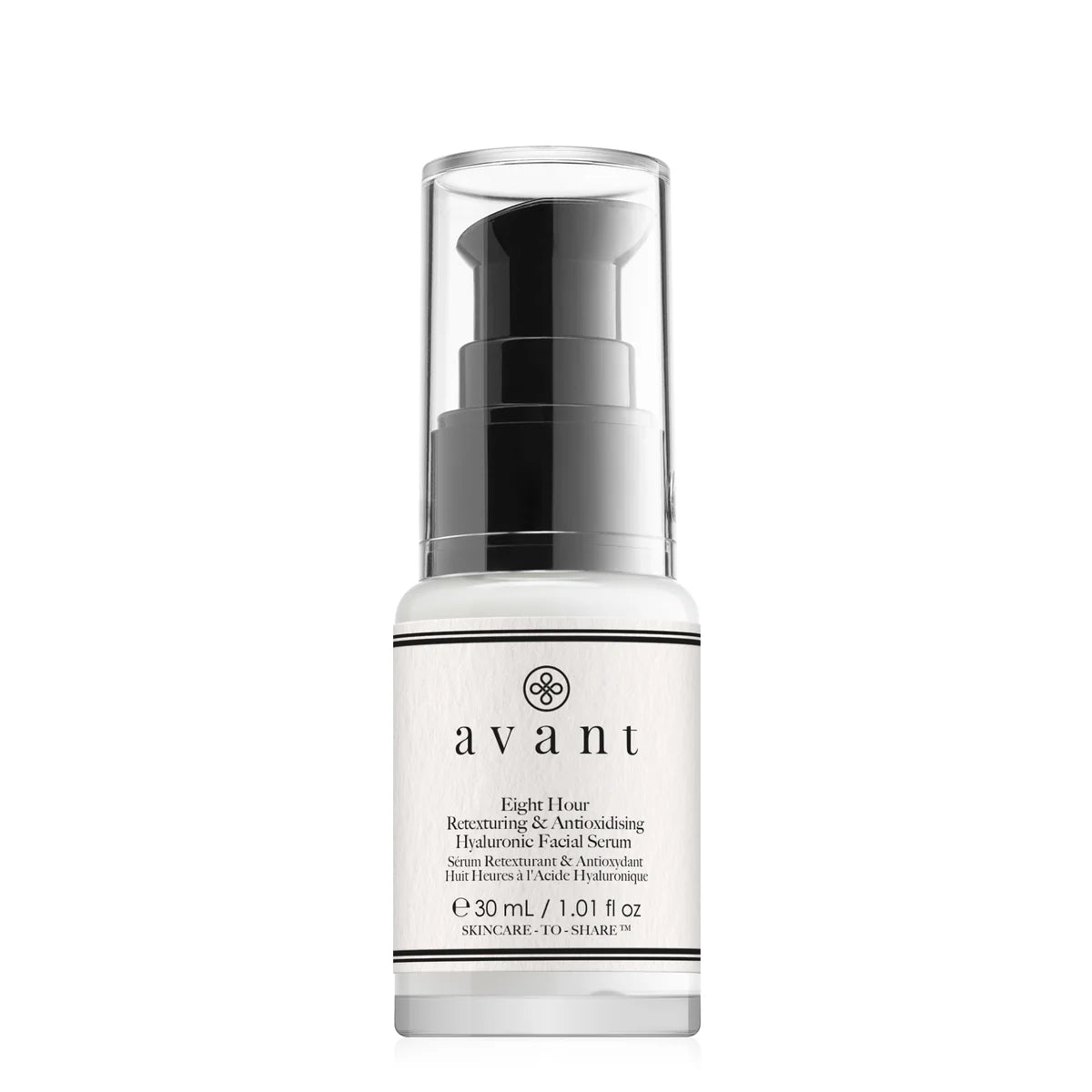 Avant Skincare 8 Hour Retexturing & Anti-Oxidising Hyaluronic Face Serum 30ml