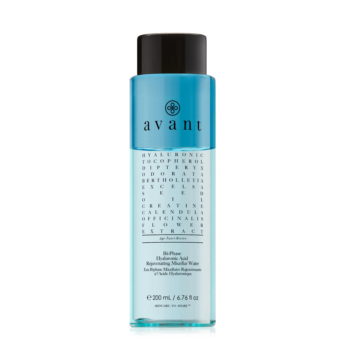Avant Skincare Bi-Phase Hyaluronic Acid Rejuvenating Micellar Water 200ml