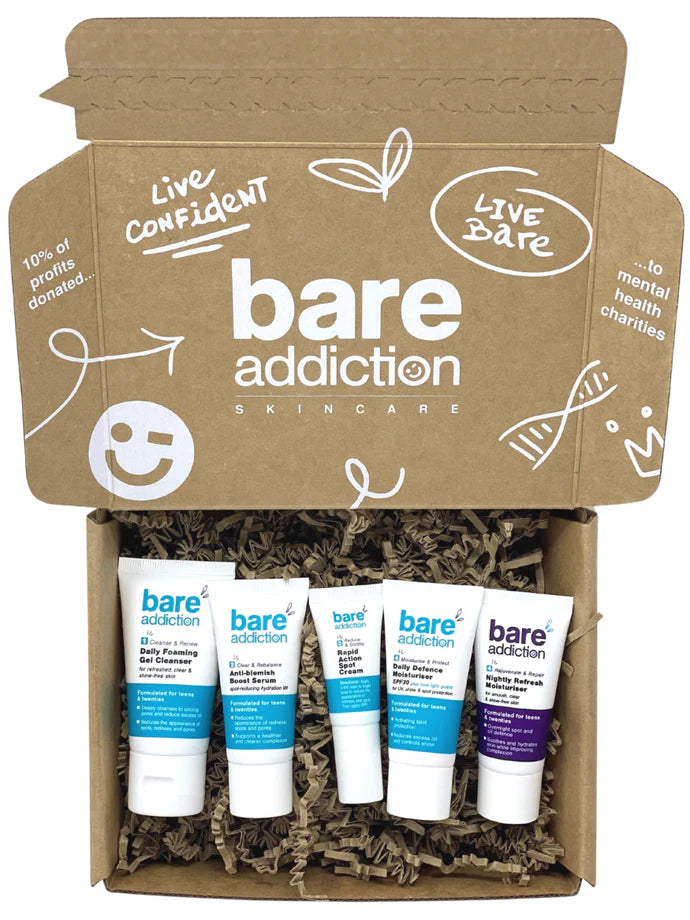 Bare Addiction Clear Skin Mini Travel Kit