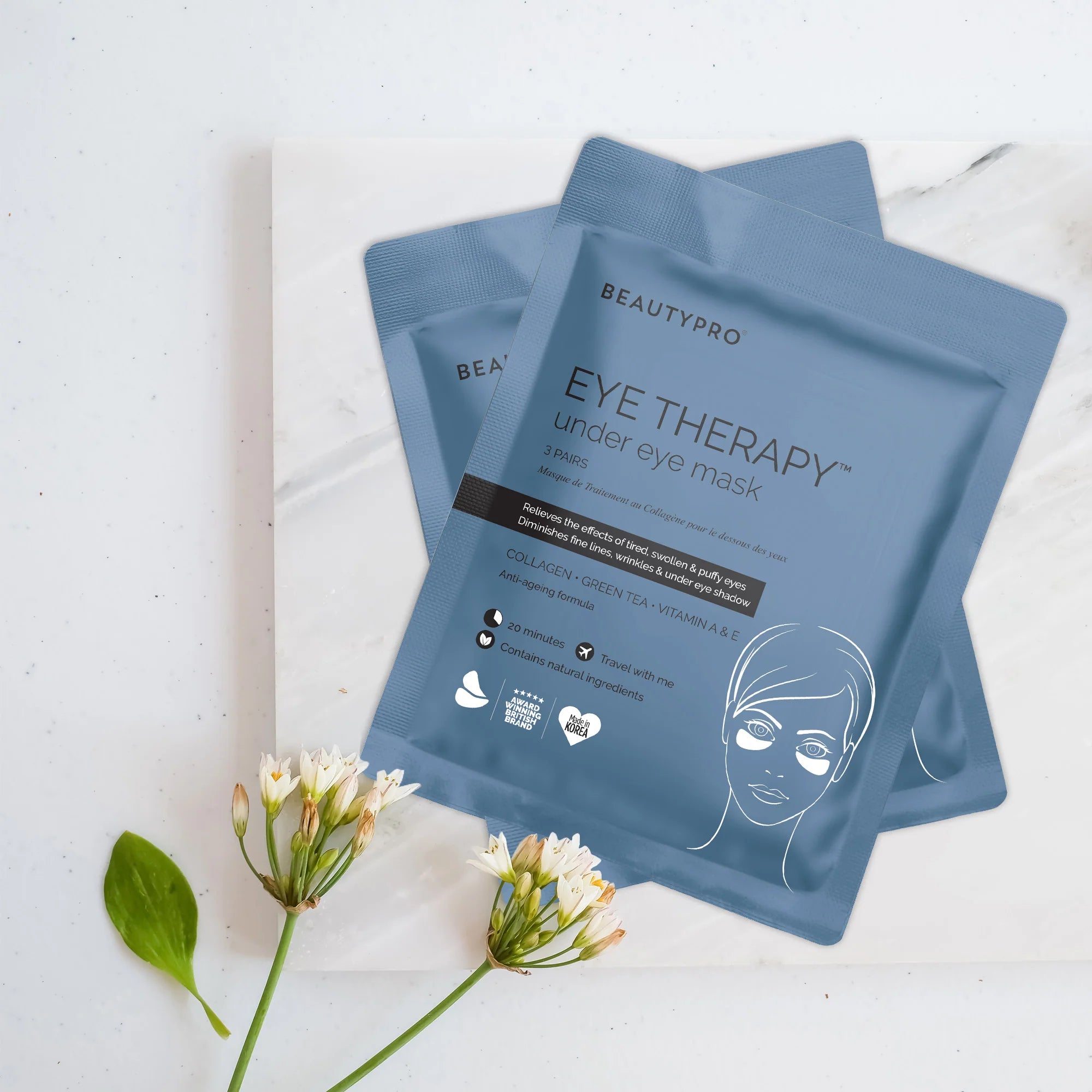 BEAUTYPRO Eye Therapy Under Eye Mask (Pack of 3)