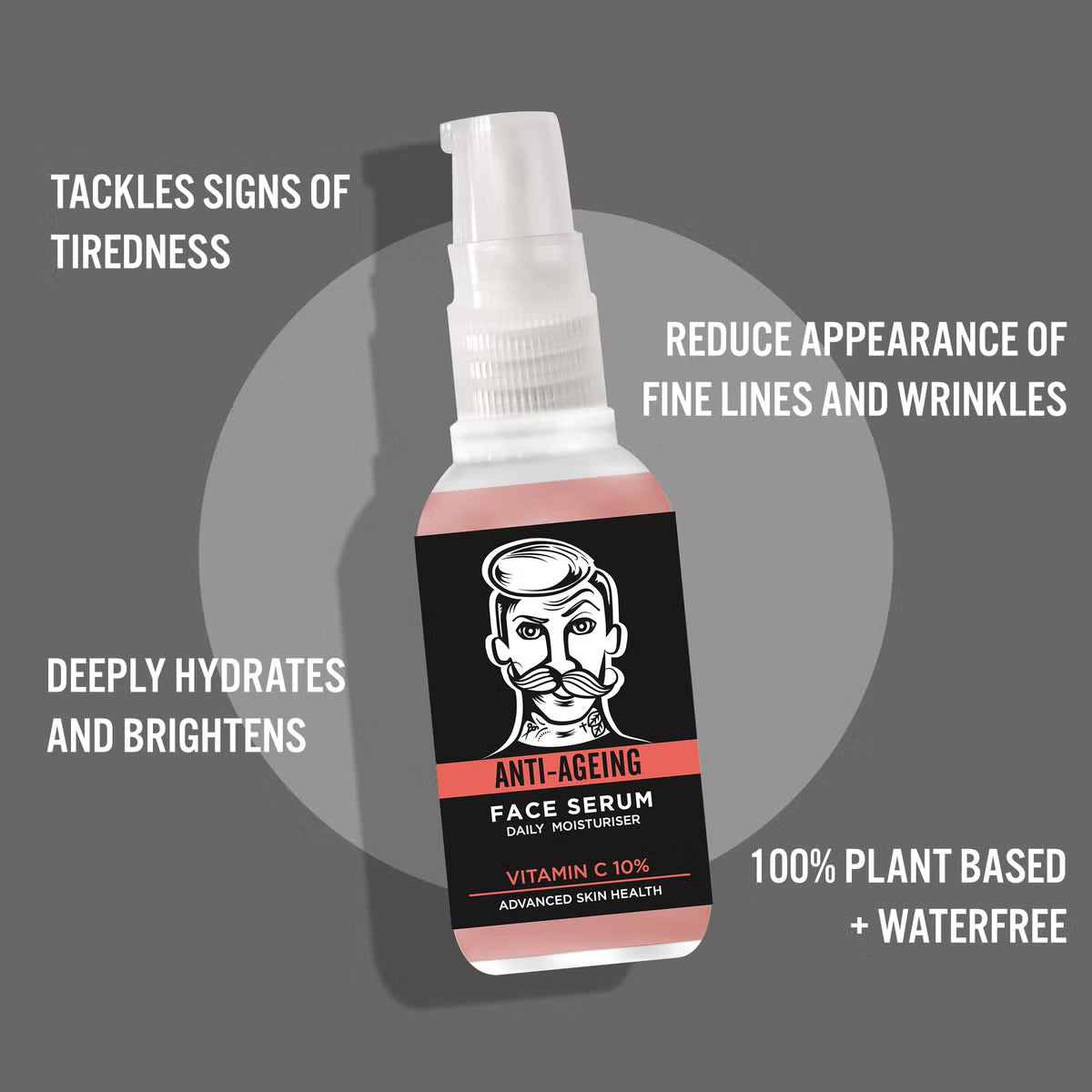 Barber Pro Anti-Ageing Face Serum 30ml Benefits