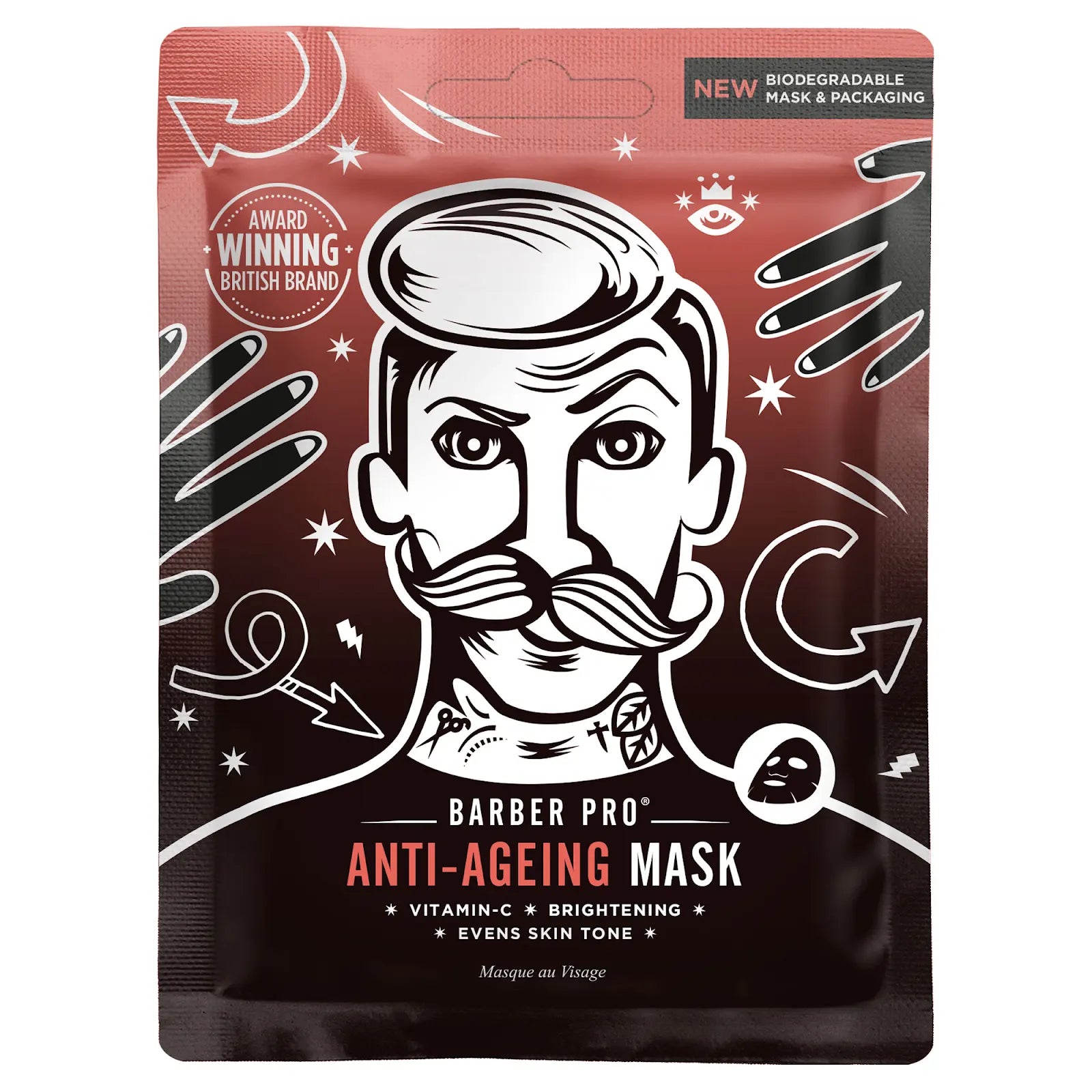 Barber Pro Anti-Ageing Face Sheet Mask