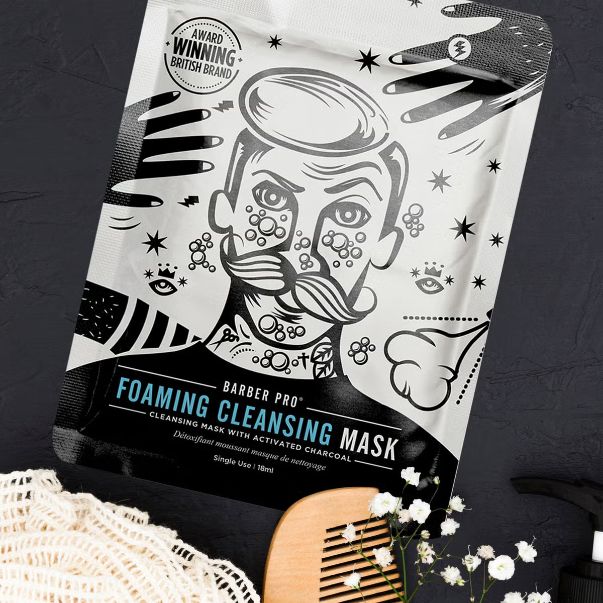 Barber Pro Foaming Cleansing Mask 2