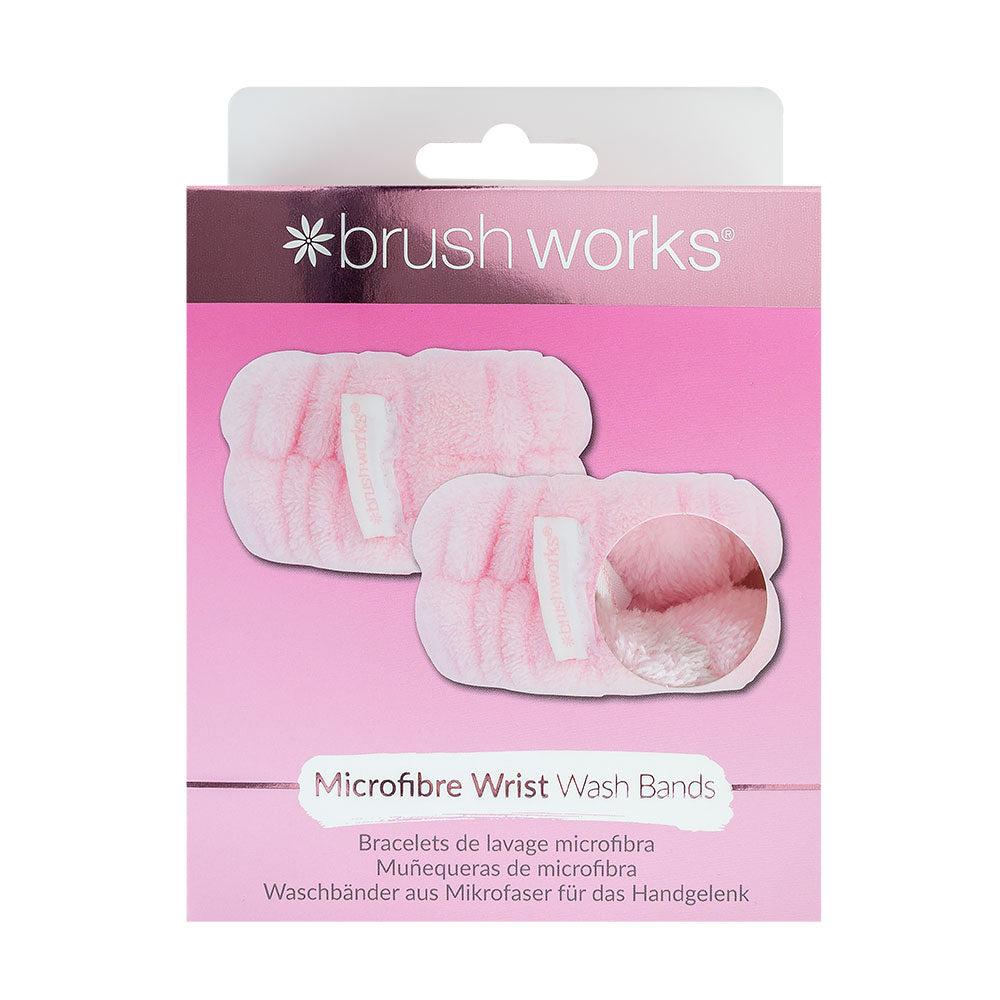 Brushworks Microfibre Wrist Wash Bands