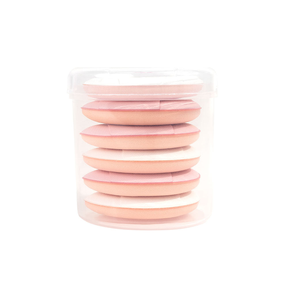 Brushworks Mini Pillow Puffs 6 Pack