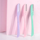 Brushworks Pastel Eyebrow Razors (Pack of 3)