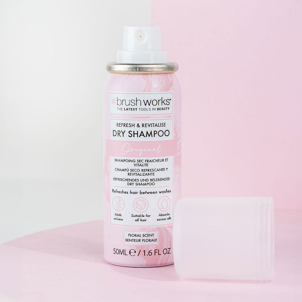 Brushworks Refresh & Revitalise Floral Dry Shampoo 50ml