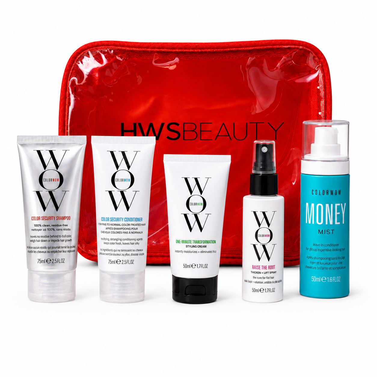 Color Wow Ultimate Travel Haircare Bundle + FREE HWSBeauty Travel Bag