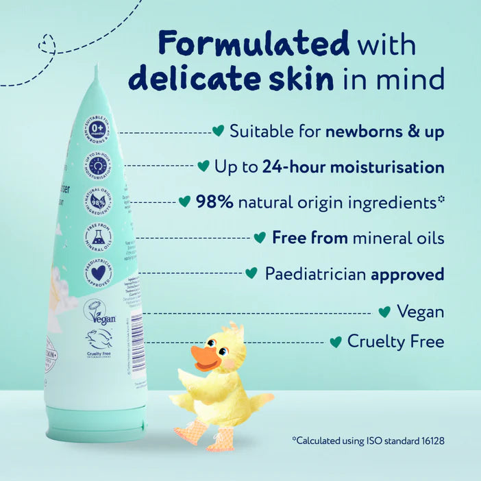Child’s Farm Baby Moisturiser 200ml features
