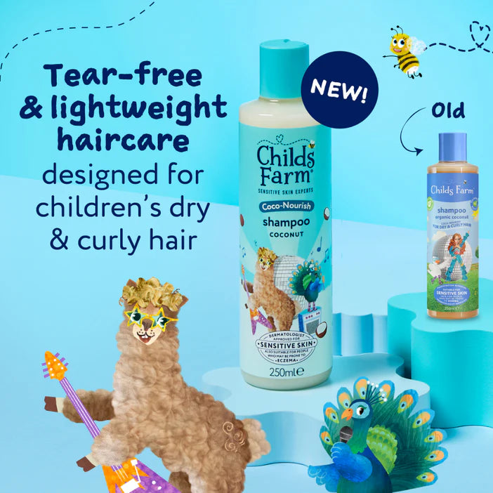 Childs Farm Coco-Nourish Shampoo 250ml HWS Beauty