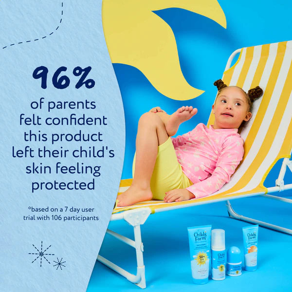 Childs Farm SPF 50+ Sun Cream 100ml REVIEW HWS BEAUTY